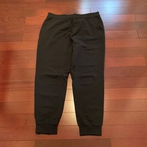 Men’s black joggers
